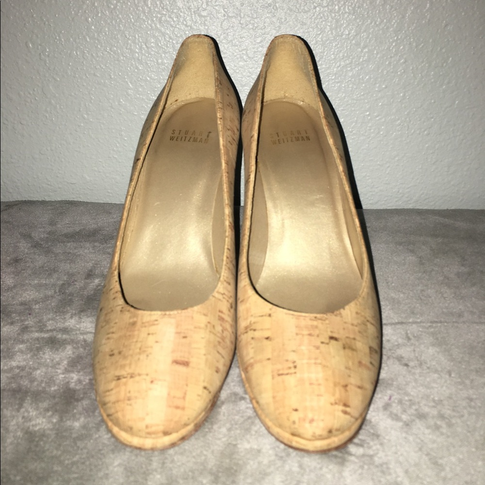 Stuart Weitzman Cork Heels