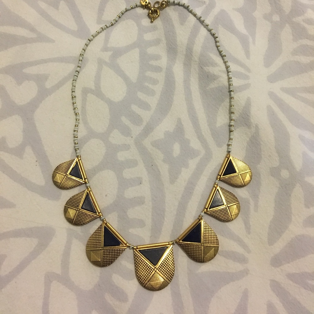 Madewell Lapis Amulet Necklace - Picture 1 of 5