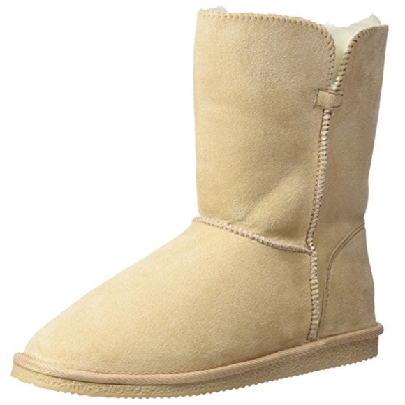 Short Cozy Warm Fur Lined Flat Winter Boots - Picture 3 of 6