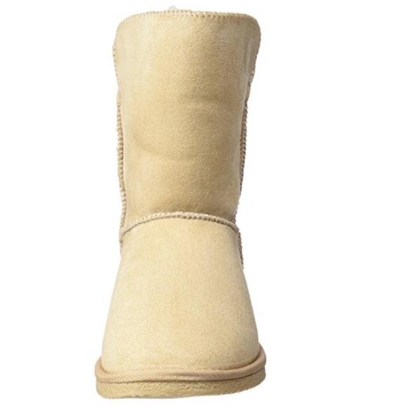 Short Cozy Warm Fur Lined Flat Winter Boots - Picture 4 of 6
