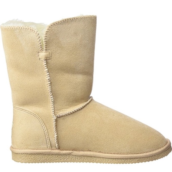 Short Cozy Warm Fur Lined Flat Winter Boots - Picture 5 of 6