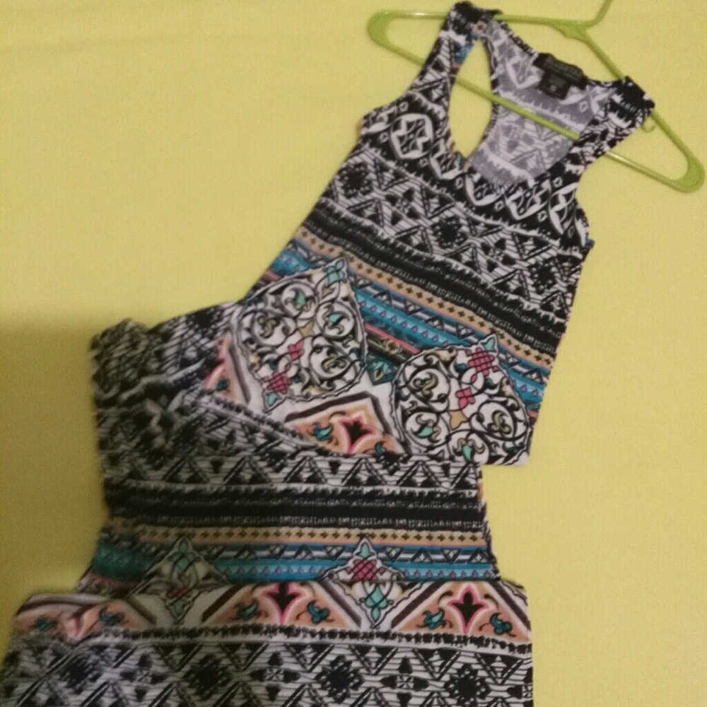 Maxi knit beach dress