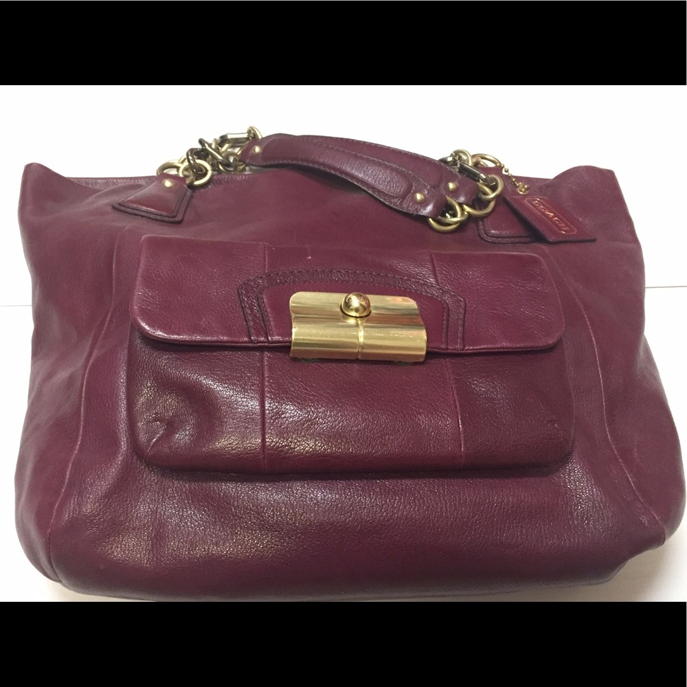 Coach Leather Kristen Tote