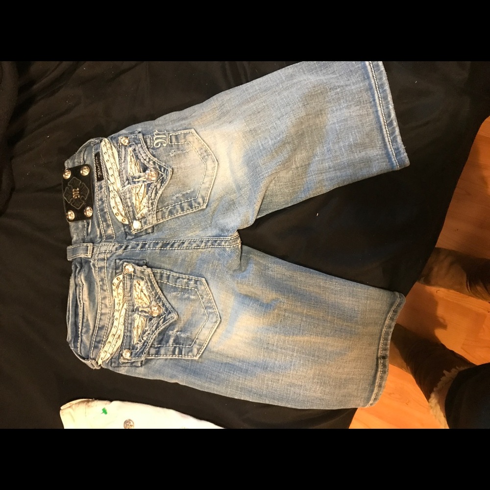 Girls Size 10 Miss Me Bermuda Shorts