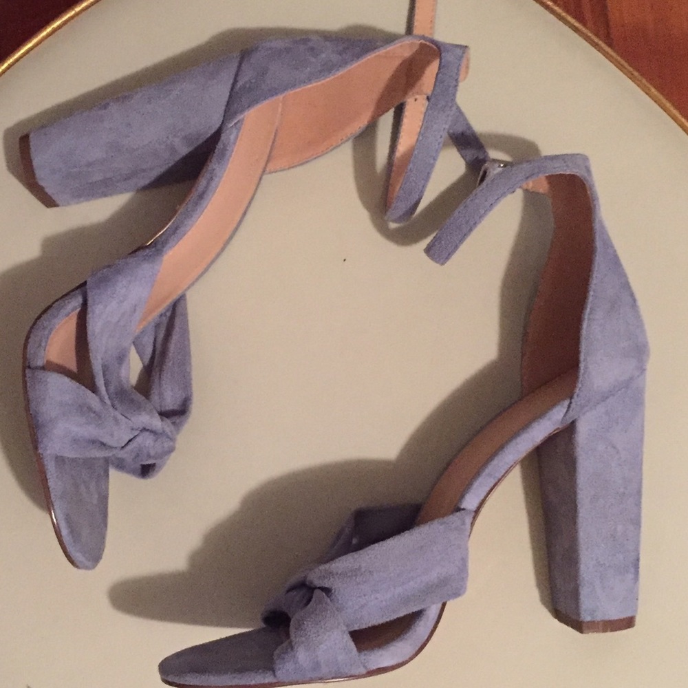 Light Blue Suede Strap Scandal