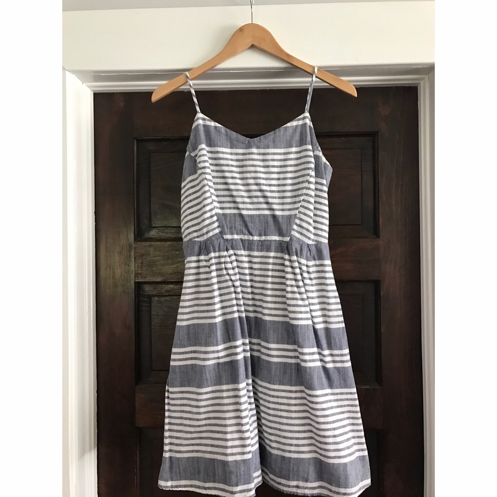 Fit & Flare Grey Cami Dress