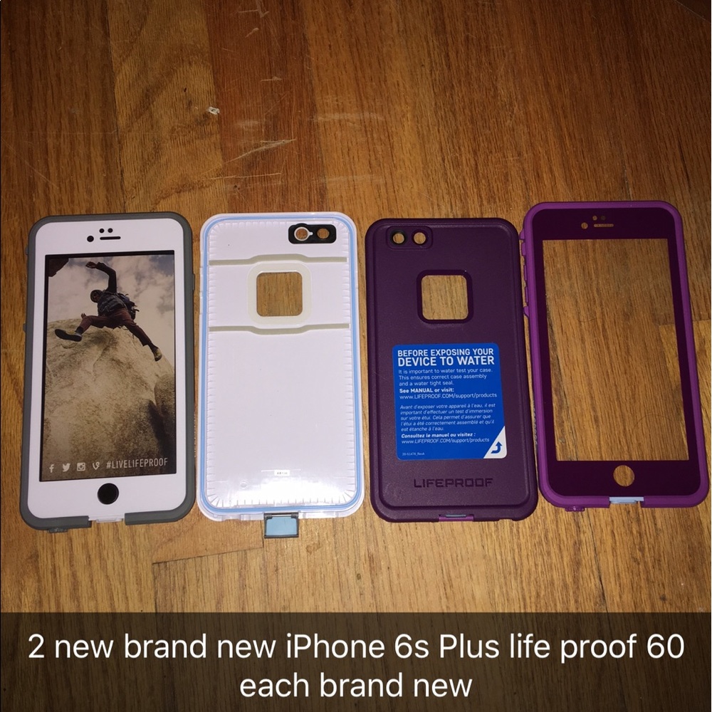 iPhone 6s Plus life proof cases