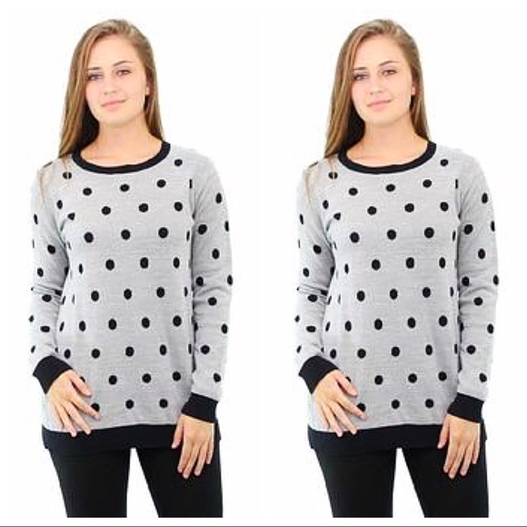 Polka Dot Sweater - Picture 1 of 7