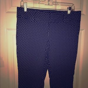 The Limited Exact Stretch Polka Dot Trouser