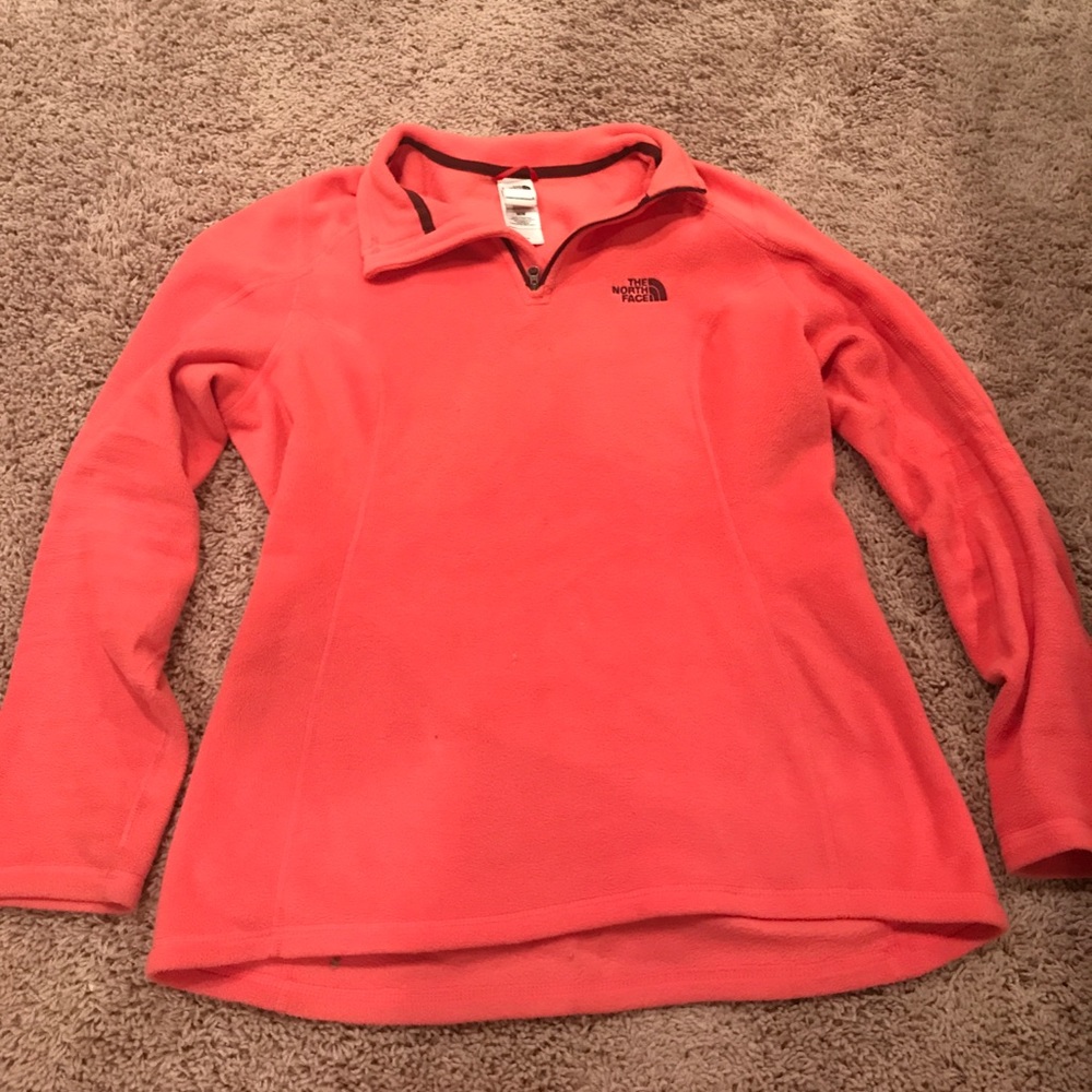 North Face quarter zip sweatshirt