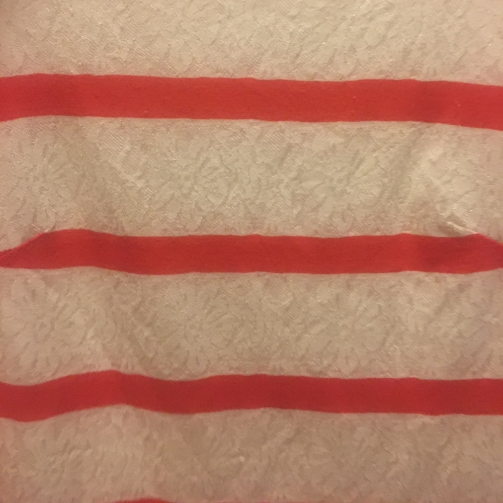 super cute red striped tight dress