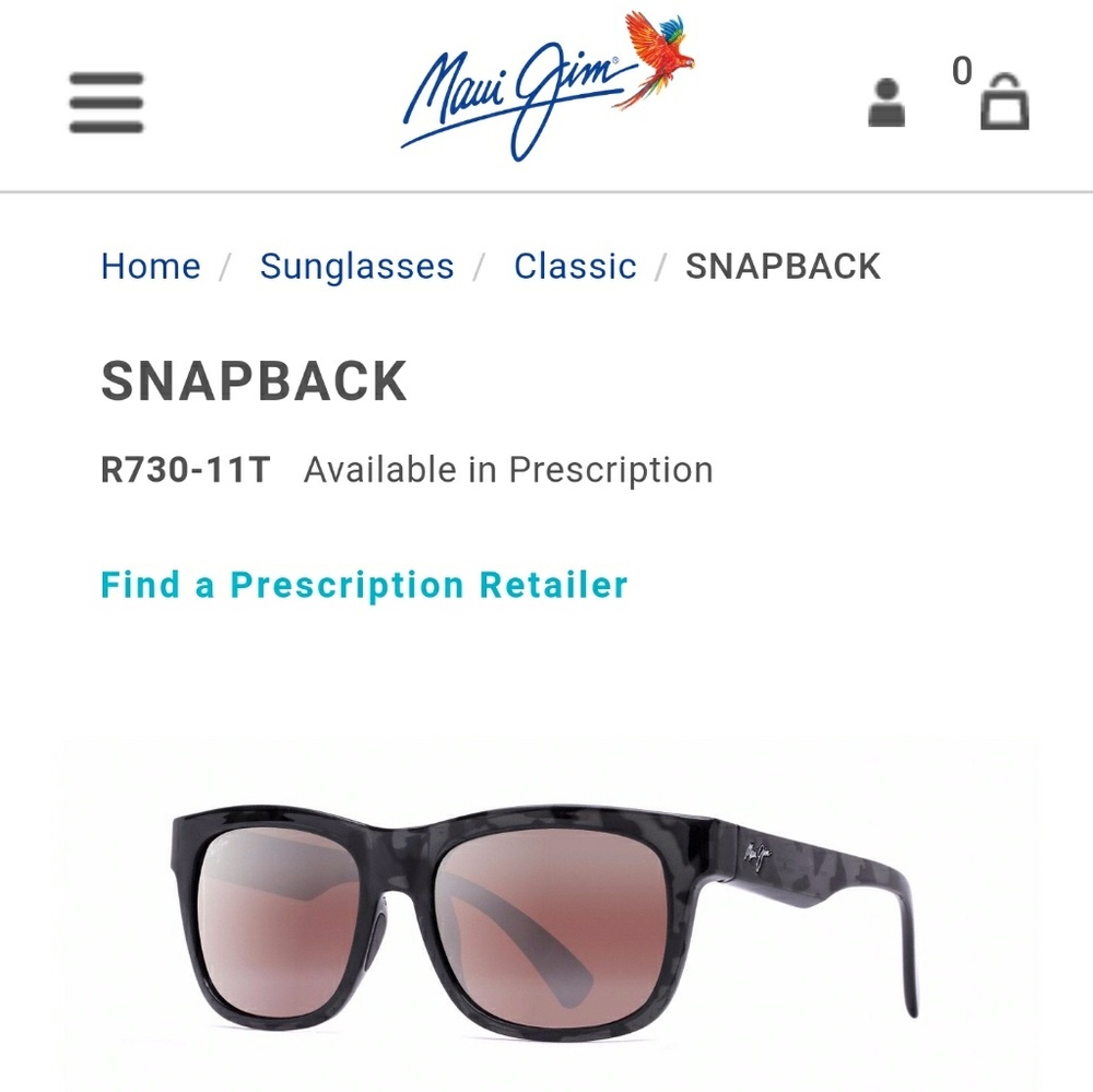 Maui Jim Snapback Sunglasses