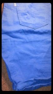 Mens Levi Blue Shorts