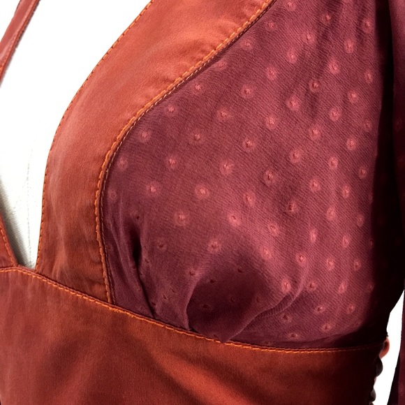 [ catherine malandrino ] silk kimono dot shirt - Picture 7 of 8