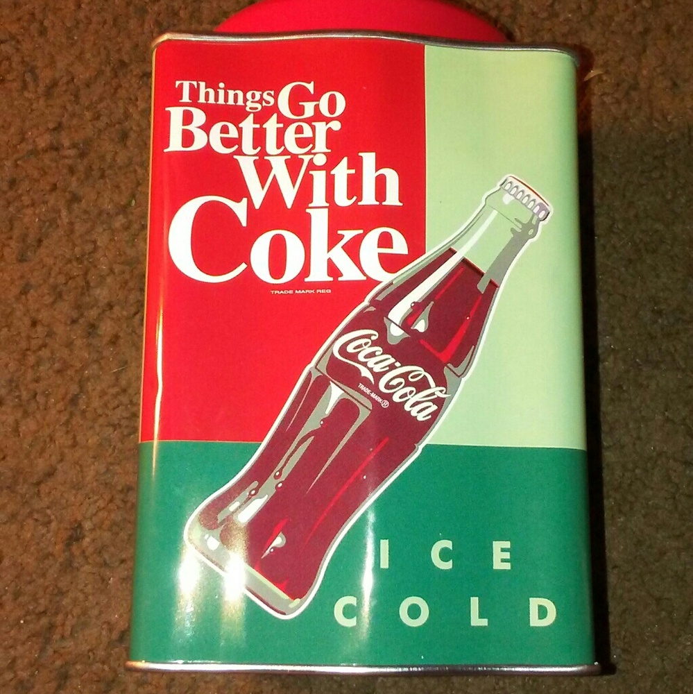 Brand New Tea/coffee Coca-cola tin