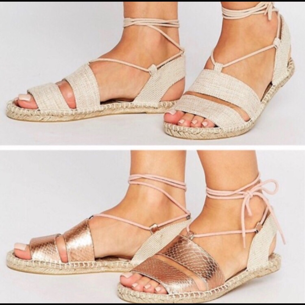 Nude espadrilles
