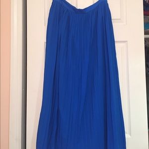 Jcrew Factory pleaded maxiskirt