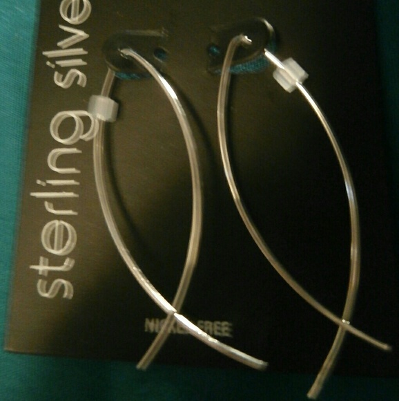 Jewelry - ⭐NEW⭐Sterling silver thead earrings