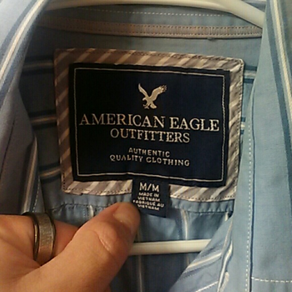 Mens American Eagle casual button down - Picture 2 of 3