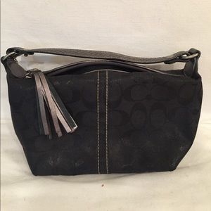 Mini black tote