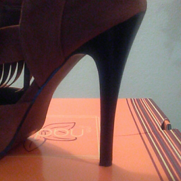 Nadara suede heels - Picture 3 of 4