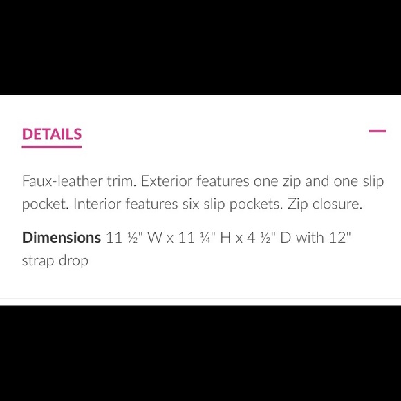 Vera classic black tote! Perfect work bag! - Picture 3 of 8