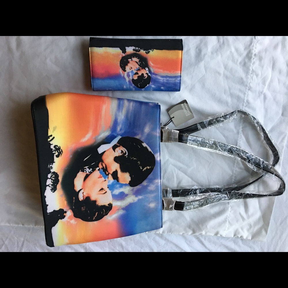 Fashion hand bag plus wallet