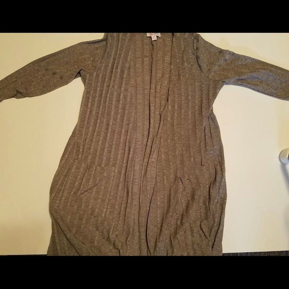 LuLaRoe Sarah solid grey