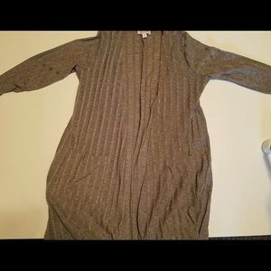 LuLaRoe Sarah solid grey