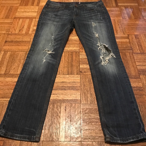 Vigoss The Miami Skinny Destroyed Jeans Size 11 - Picture 1 of 6