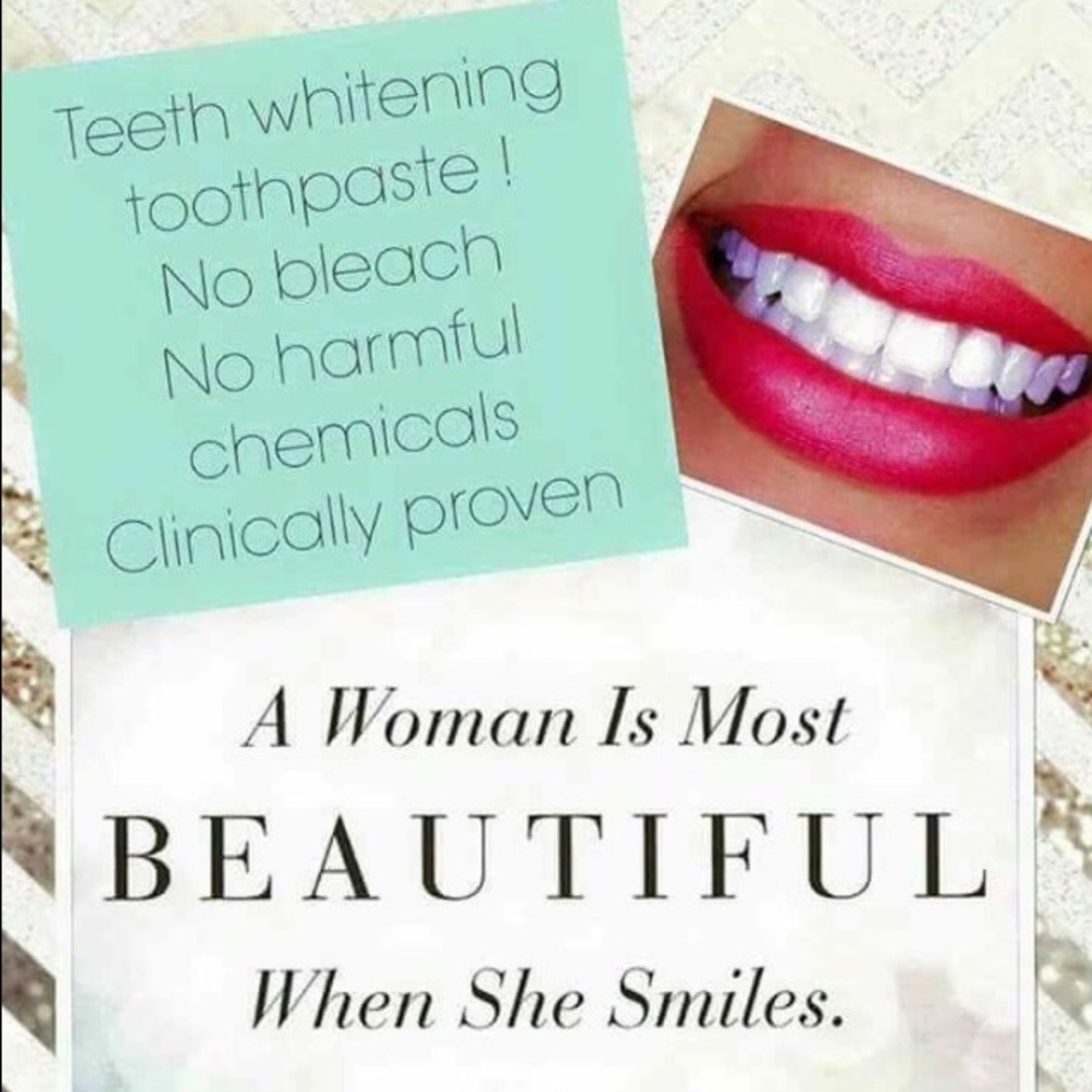 Nu Skin whitening toothpaste with fluoride