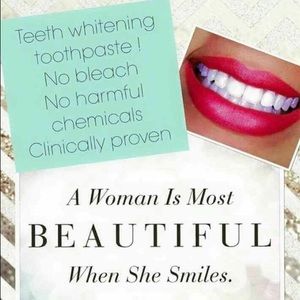 Nu Skin whitening toothpaste with fluoride