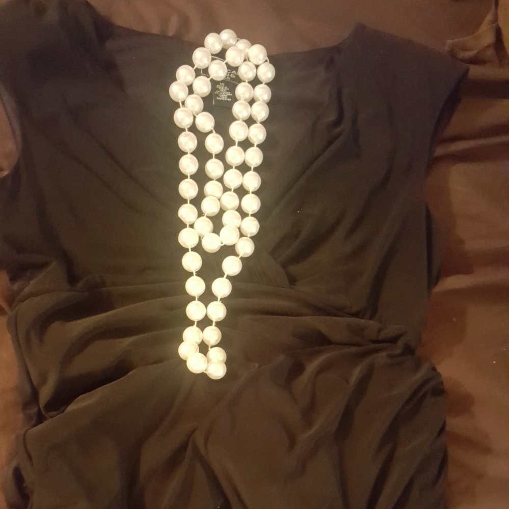 Black sequin dress