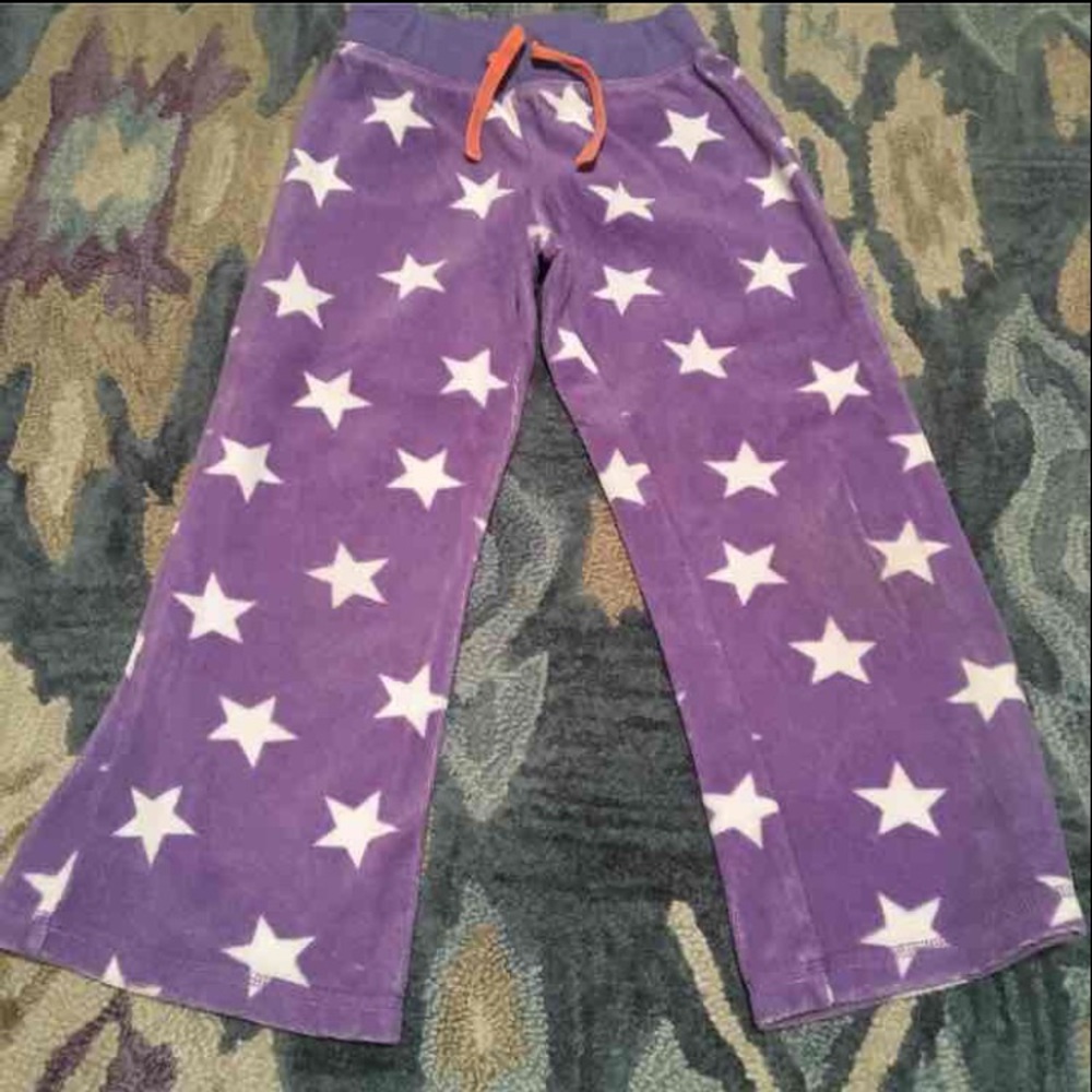 Mini boden size 5 terry cloth material pants