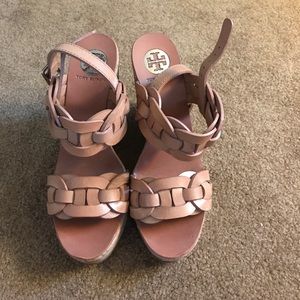 Tory Burch Braided Wedge Sandal