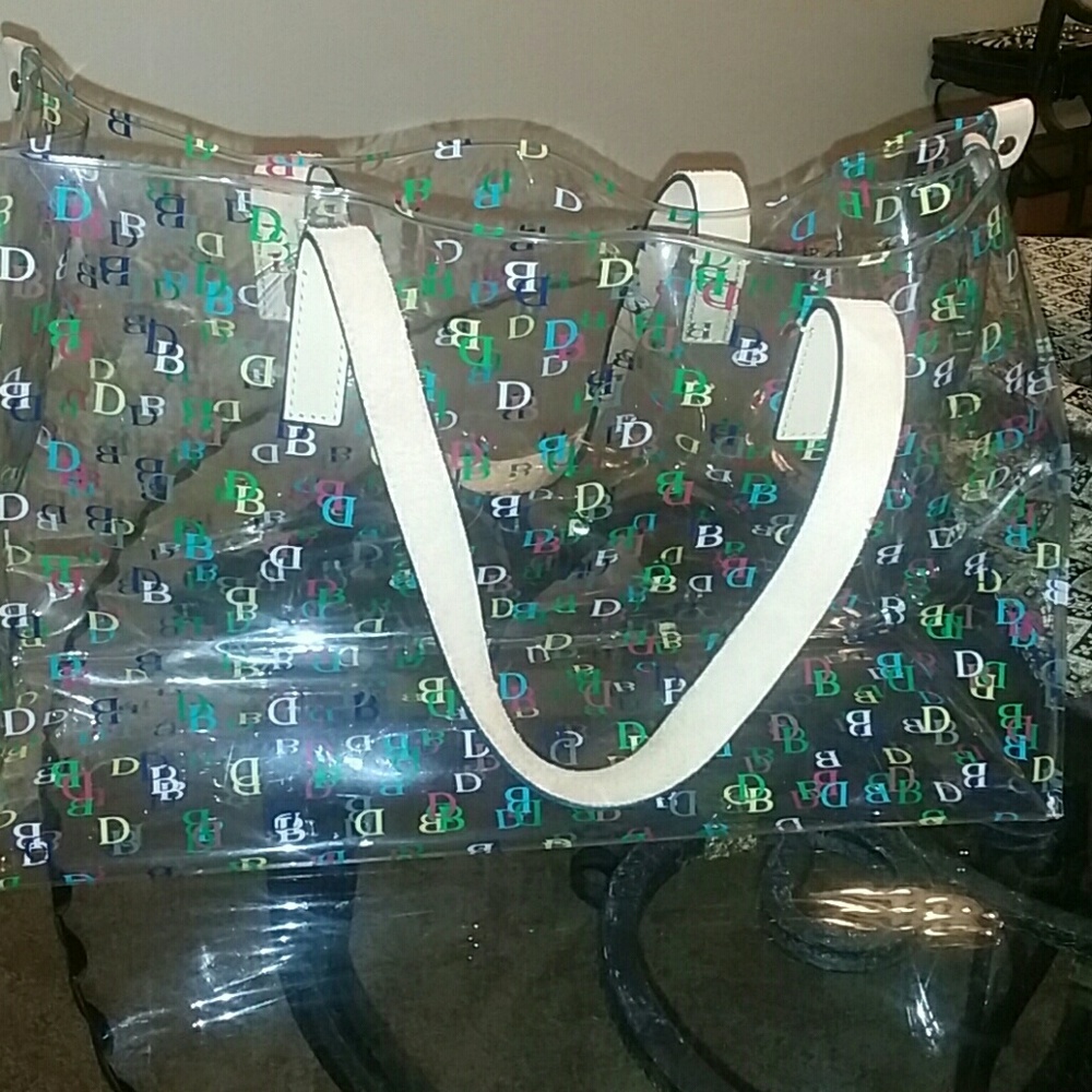 Dooney & Bourke clear tote