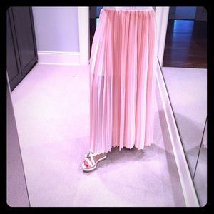 Club Monaco pleated skirt