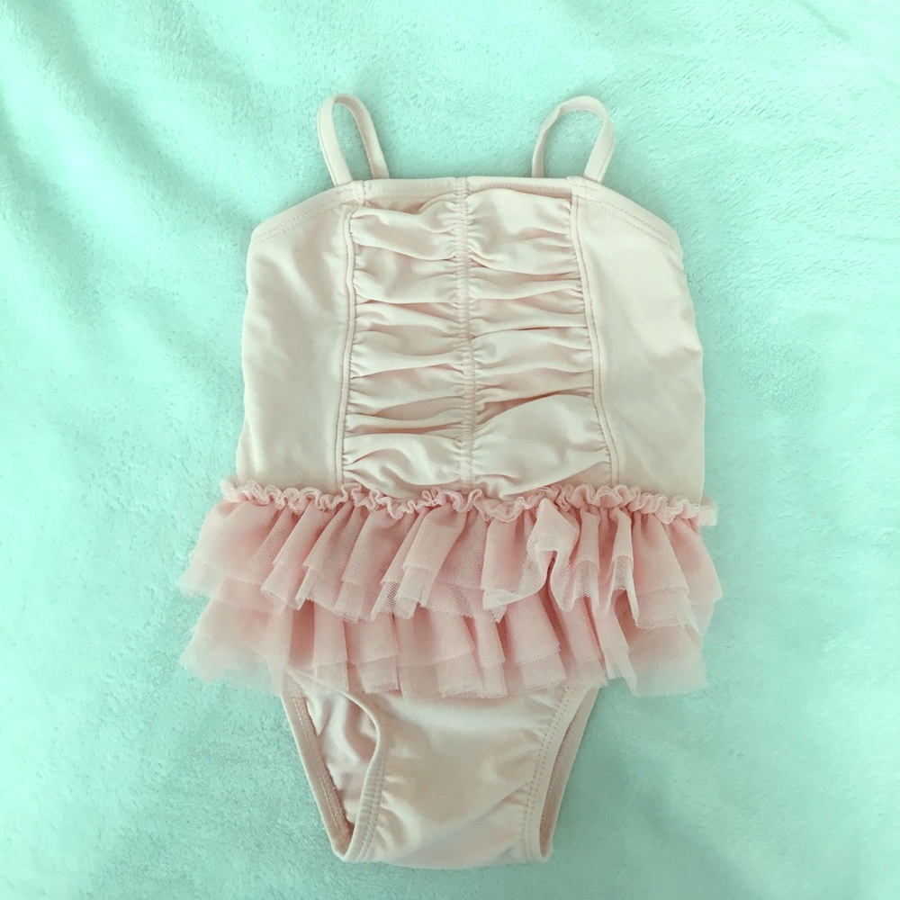 Pink Tutu Swim Suit - Old Navy, Baby Size 6-12M