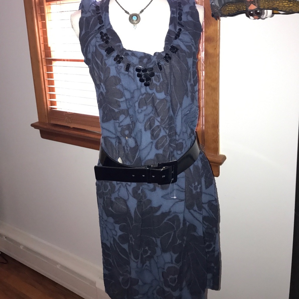 Saltaire textured dress Anthropologie