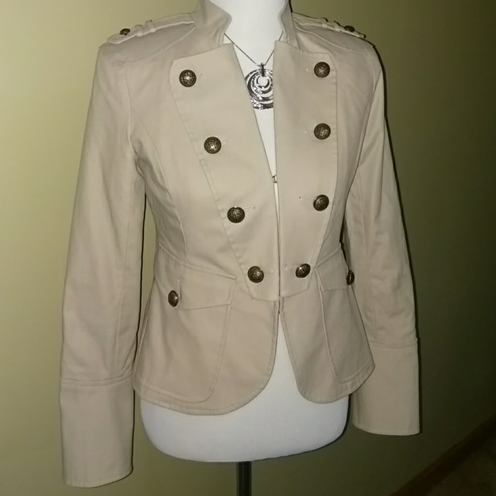 Ladies Vintage Military Jacket