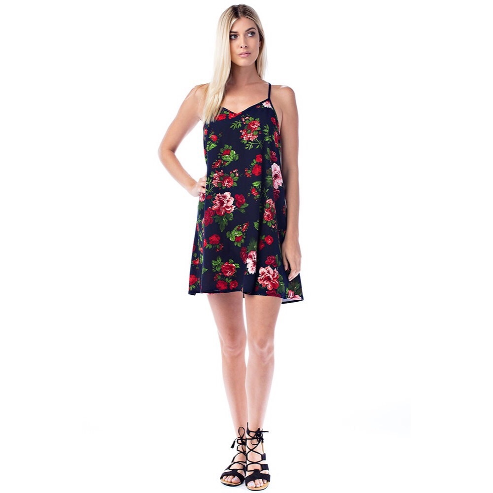 Floral Mini Dress