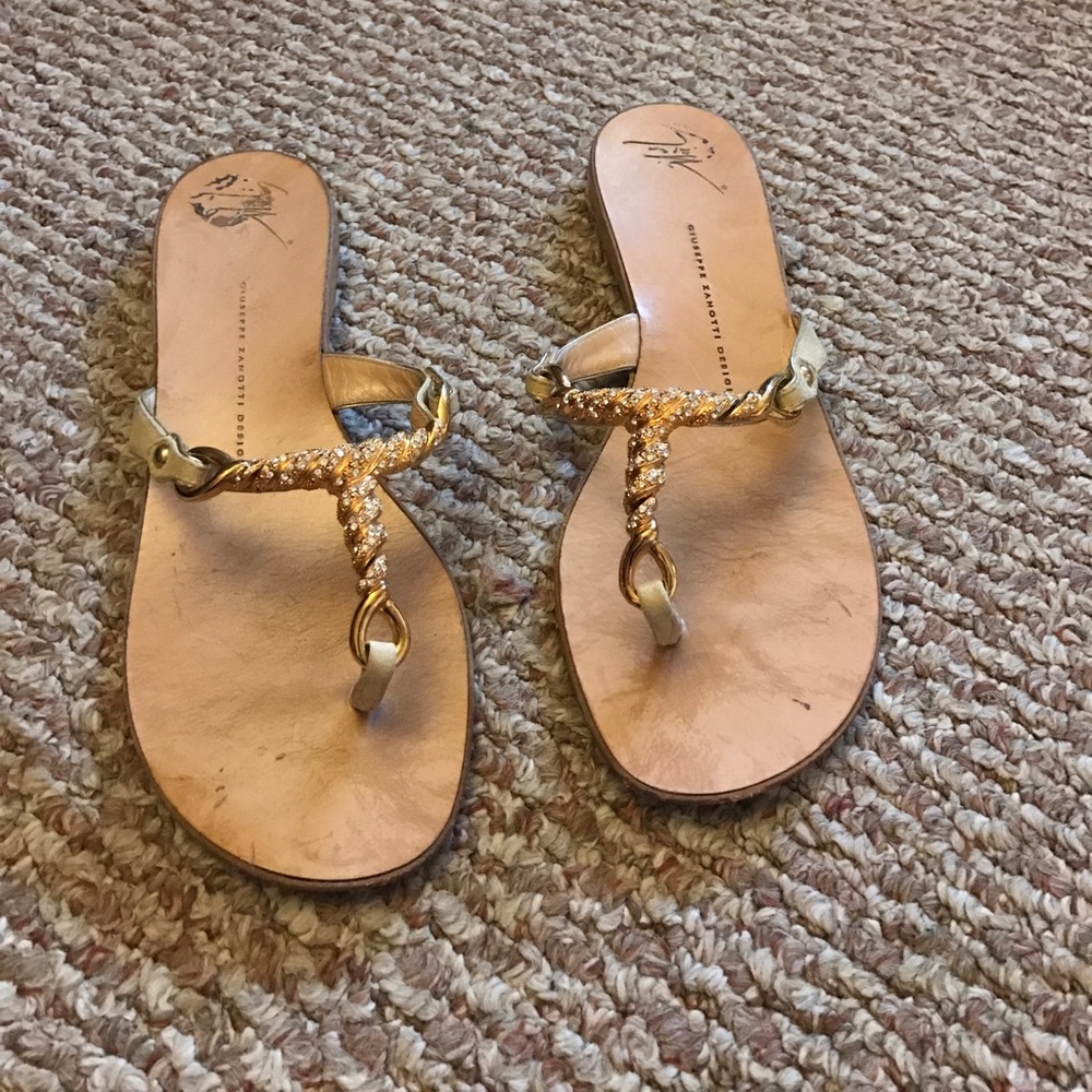 Designer sandals. Giuseppe Zanotti.