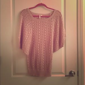 Frenchi from Nordstrom Light Pink Patterned Tunic!