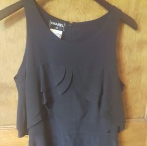 Chanel black dress