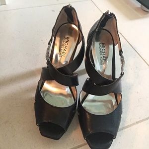 Black Michael Kors heels