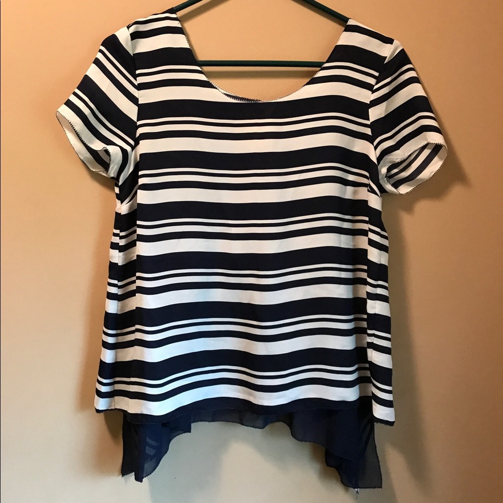 Anthropologie Maeve striped top