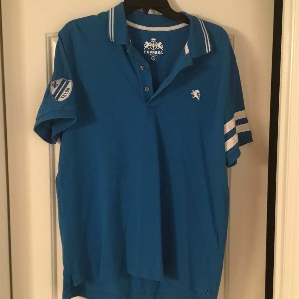 Express men's polo shirt