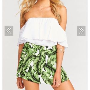 Mumu The Great Wrap Short- Frond of You