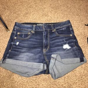 american eagle jean shorts