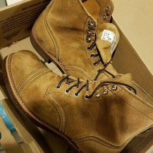 Redwing mens iron ranger boots
